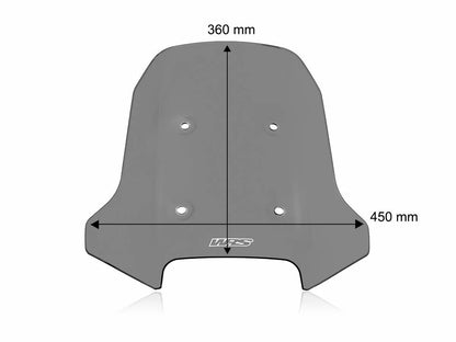 WRS - CUPOLINO TOURING FUME' SCURO WRS CF MOTO 450 MT 2024