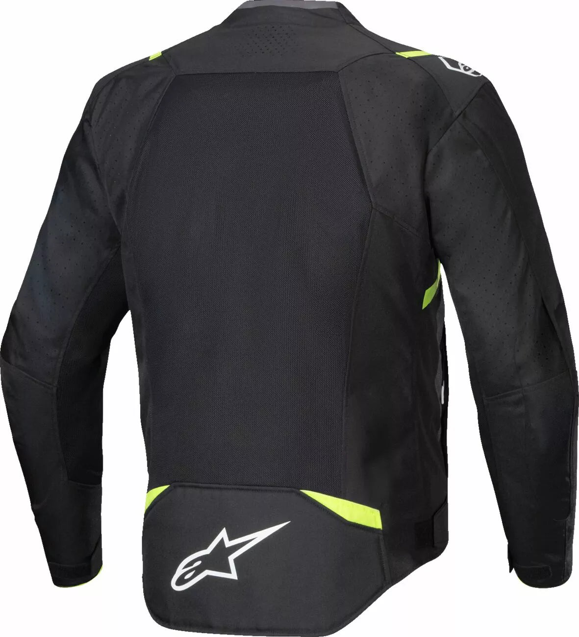 ALPINESTARS - GIACCA MOTO UOMO T-SPS AIR V2 NERO E GIALLO IN TESSUTO CON PROTEZIONI