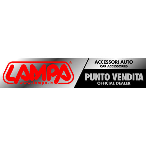 LAMPA - SET TAPPETINI IN GOMMA SU MISURA FIAT 500L (06/17>12/22) CON GANCI