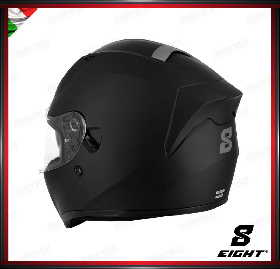 CASCO INTEGRALE - EIGHT S441 NERO OPACO + PINLOCK