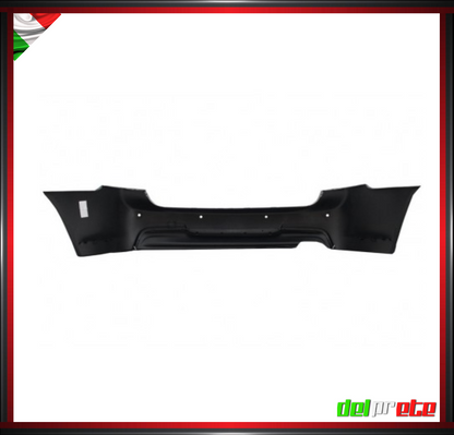 PARAURTI POSTERIORE SPORTIVO TUNING BMW SERIE 3 E90 E91 (04-11) M-SPORT TECHNIK PREDISPOSTO SENSORI