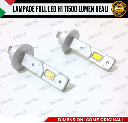 KIT LED LAMPADE FENDINEBBIA H1 BIANCO 6000K 11500 LUMEN CANBUS NO ERRORE