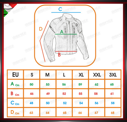 GIACCA MOTO GRIGIO IN TESSUTO CORDURA INTERNO SFODERABILE PROTEZIONI CE ESTIVA