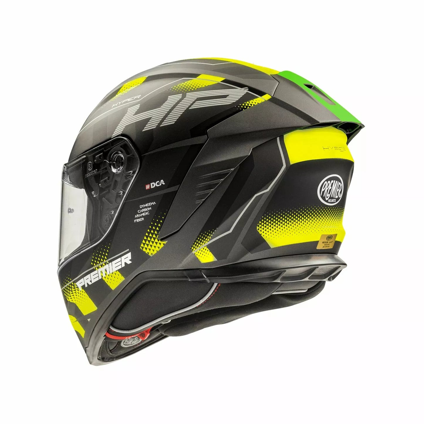 CASCO INTEGRALE - PREMIER HYPER HP 6BM - OMOLOGATO ECE 2206 AEROGRAFATO