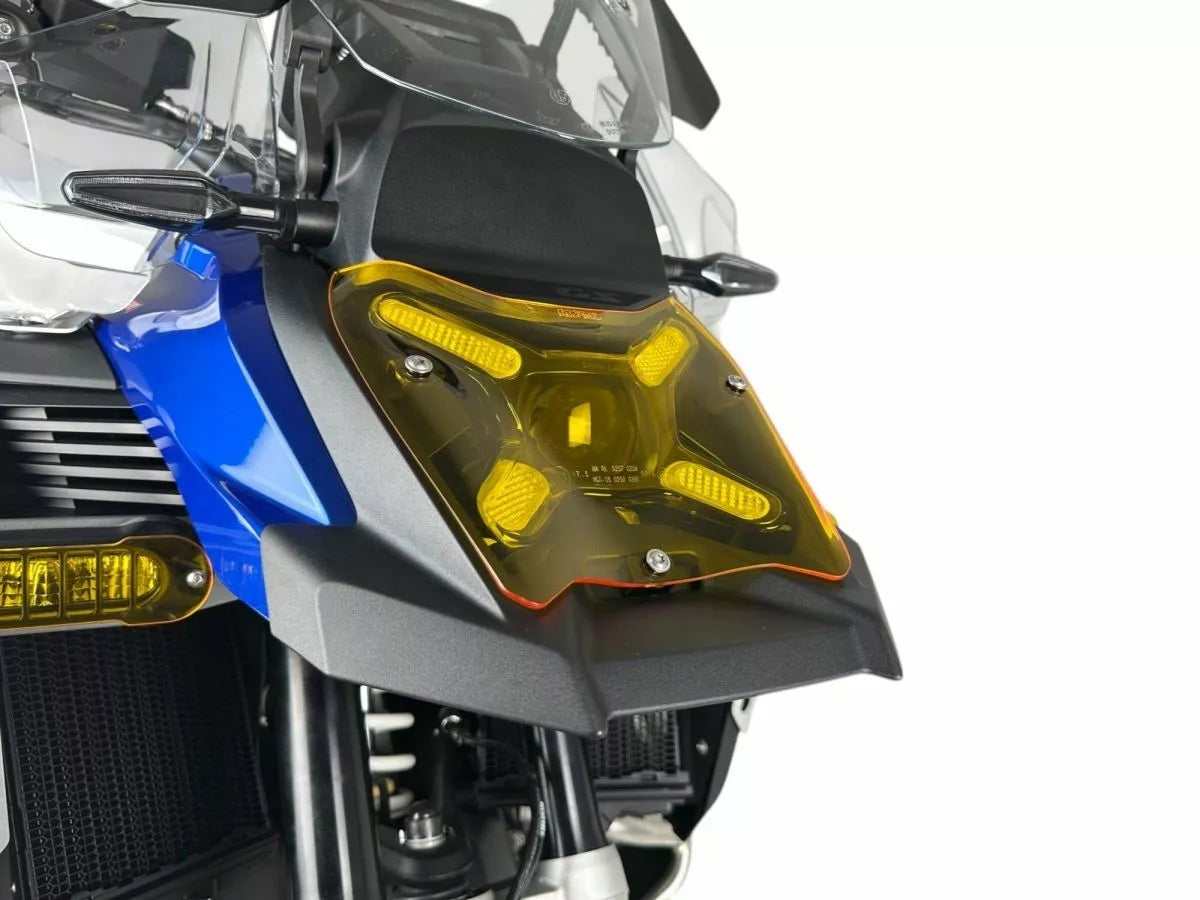 WRS - LENTE PROTEZIONE FARO GIALLO FLUO WRS BMW R 1300 GS ADVENTURE 2024