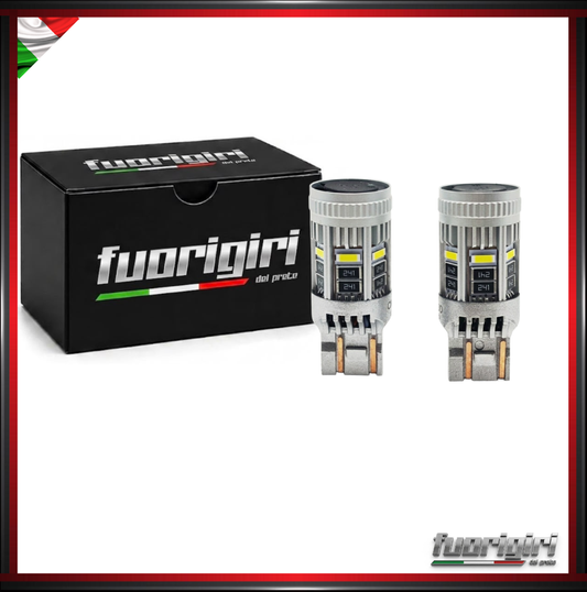 COPPIA T20 LED SUPER CANBUS REALE 100% NO ERROR PLUG/PLAY NESSUNA MODIFICA
