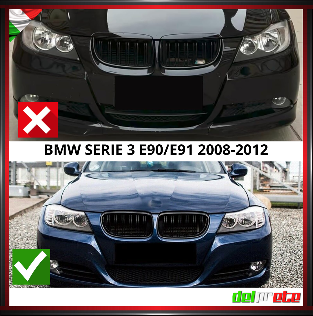 PARAURTI SPORTIVO HD TUNING BMW E90 E91 M4-LOOCK SERIE 3 ( LCI RESTYLING )