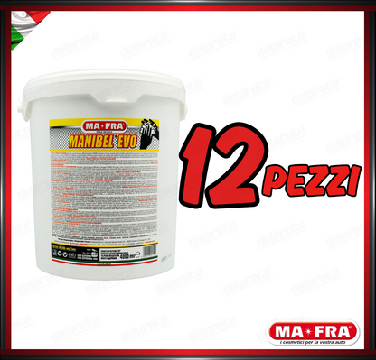 MAFRA - MANIBEL EVO 4KG PASTA LAVAMANI ALLA GLICERINA CON ABRASIVO PER MECCANICI