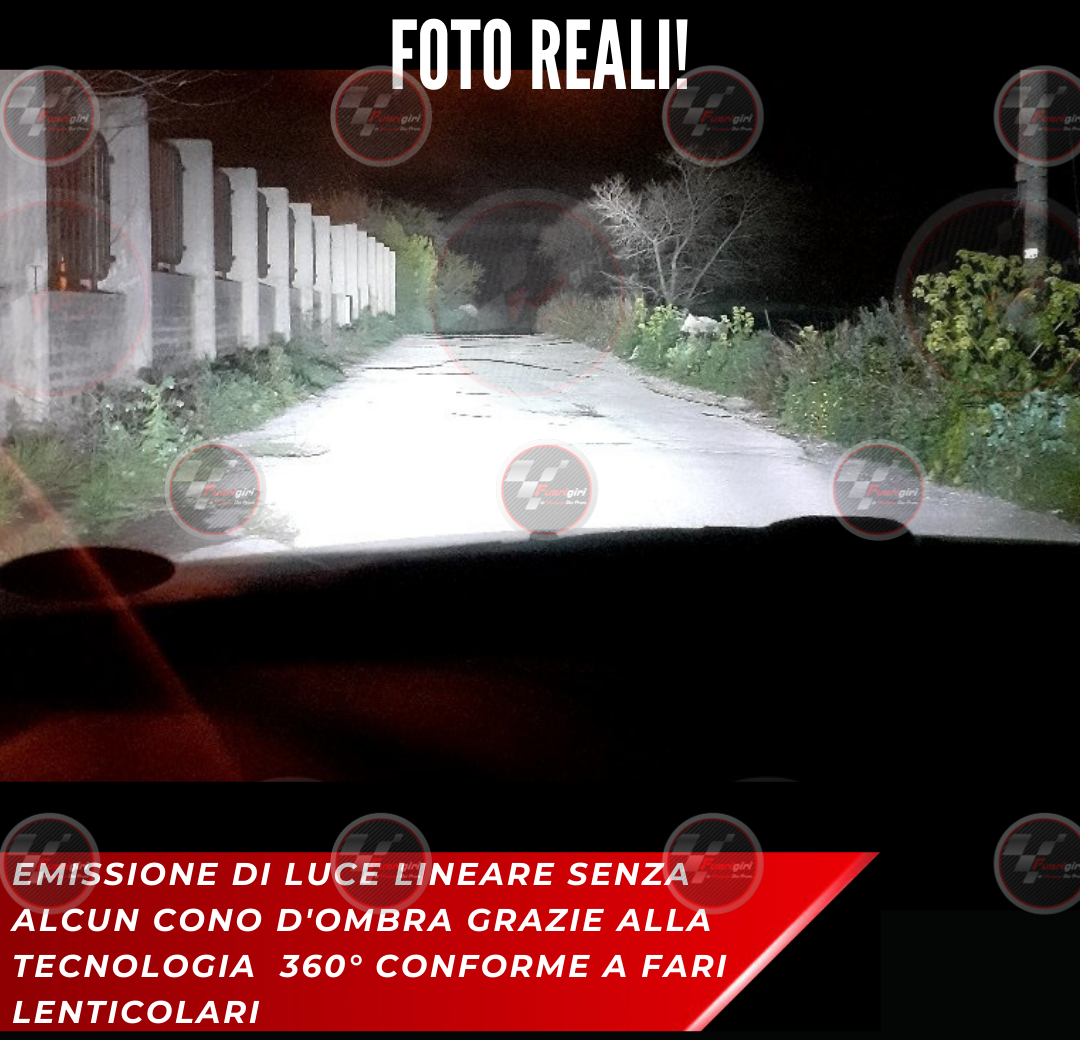 KIT FARI FULL LED FIAT BRAVO MK2 LENTICOLARE ANABBAGLIANTI ABBAGLIANTI POSIZIONE NO ERRORE