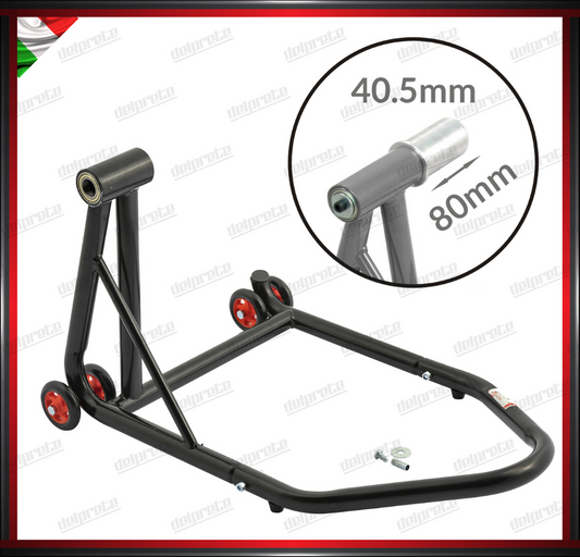 CAVALLLETTO ALZA MOTO POSTERIORE MONOBRACCIO CON PERNO DA 40.5 MM MV DUCATI