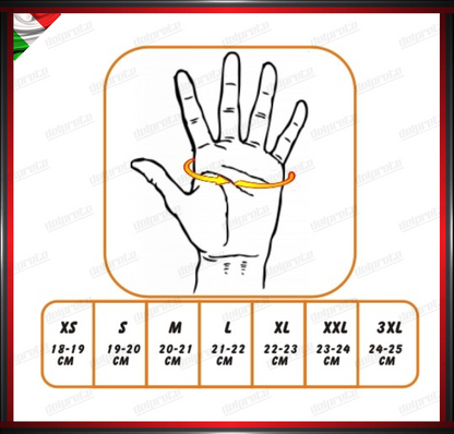 GUANTI INVERNALI MOTO ANTIVENTO MISTO TESSUTO E PELLE IMPERMEABILI POLSINO REGOLABILE