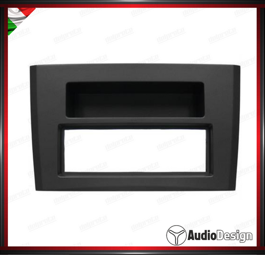 MASCHERINA KIT MONTAGGIO AUTORADIO VOLVO XC90 2002>2014 NERO - AUDIODESIGN