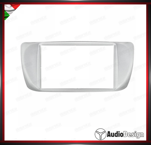 MASCHERINA 2DIN KIT MONTAGGIO AUTORADIO ALFA ROMEO GIULIETTA 2010>08/2013 - AUDIODESIGN