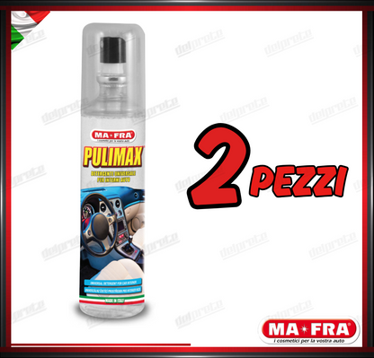 MAFRA - PULIMAX DETERGENTE INTERNI PULITORE UNIVERSALE TESSUTI PLASTICHE PELLE 150ML