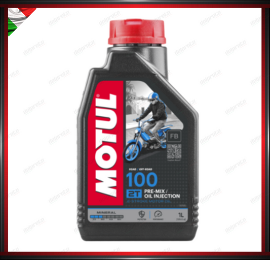 OLIO MISCELA MINERALE MOTUL 100 2T MOTO SCOOTER