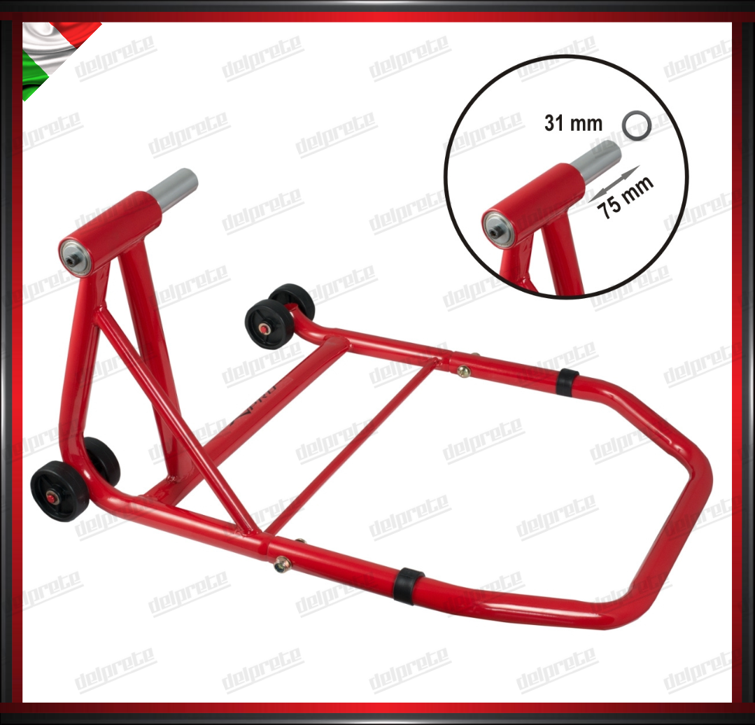 CAVALLETTO ALZA MOTO POSTERIORE MONOBRACCIO CON PERNO 31 MM PER HONDA