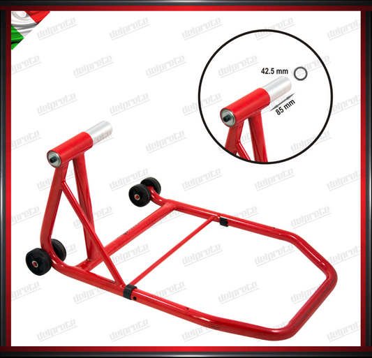 CAVALLETTO ALZA MOTO POSTERIORE MONOBRACCIO CON PERNO DA 42,5 MM MV AGUSTA