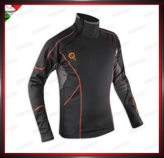 MAGLIA TERMICA UOMO SOTTOTUTA SOTTOGIACCA MOTO TESSUTO HOT LIFE COTONE E POLIESTERE