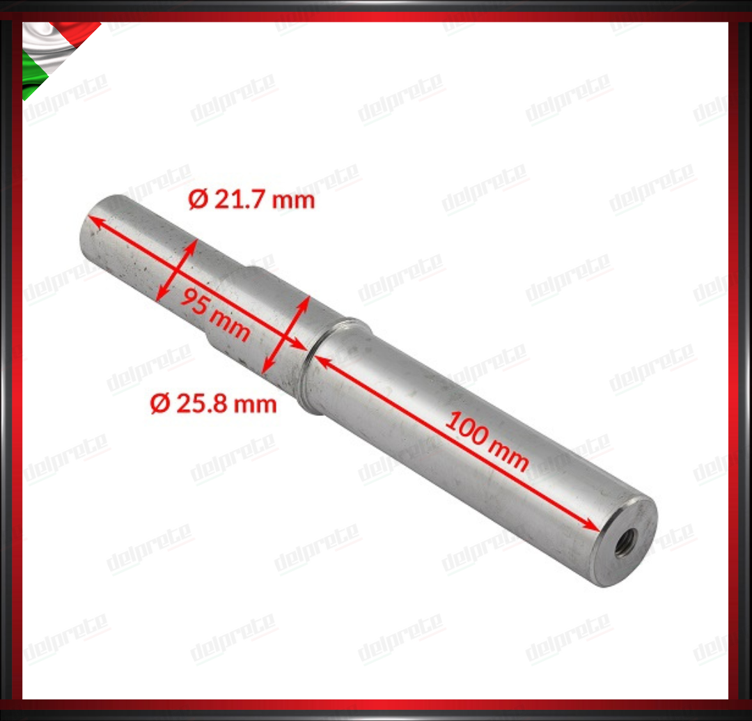 ADATTATORE PERNO CAVALLETTO MOTO MONOBRACCIO DA 21.7 25.8 MM PER DUCATI