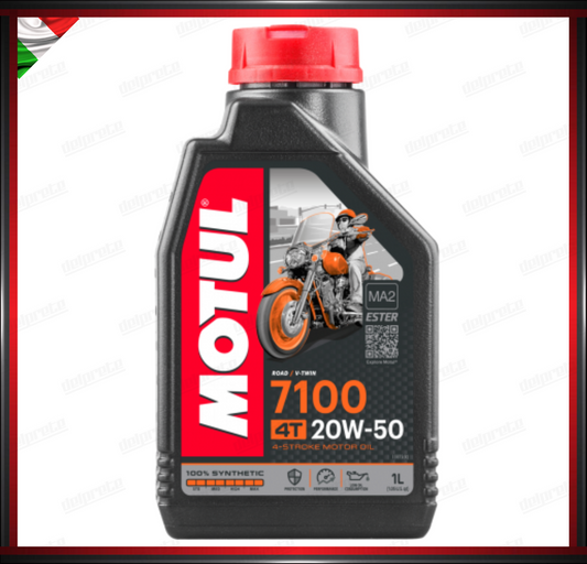 OLIO MOTORE MOTO MOTUL 7100 20W-50 4 TEMPI 1 LITRO