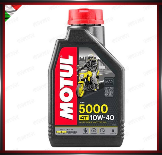 OLIO MOTORE MOTO MOTUL 5000 10W-40 4 TEMPI 1 LITRO