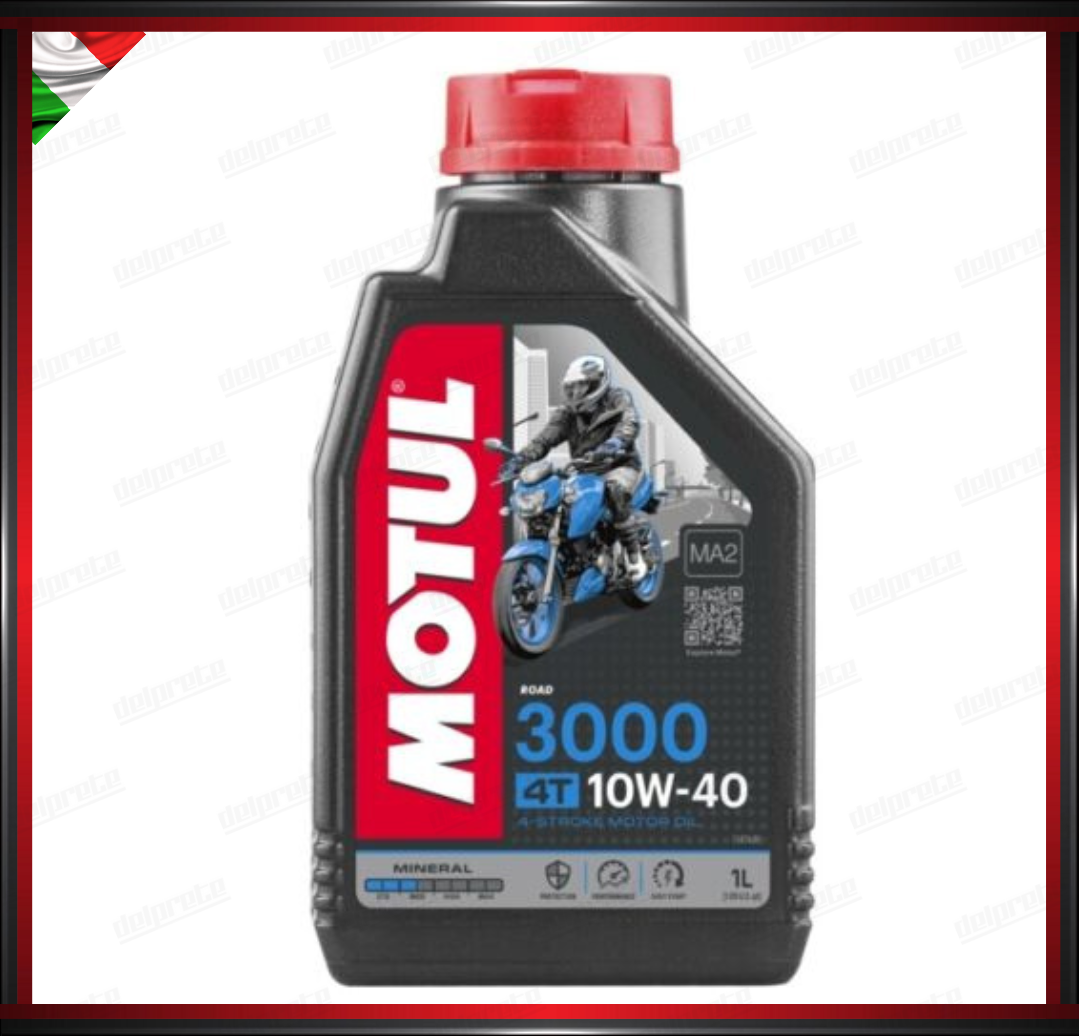 OLIO MOTORE MOTO MOTUL 3000 10W-40 4 TEMPI 1 LITRO