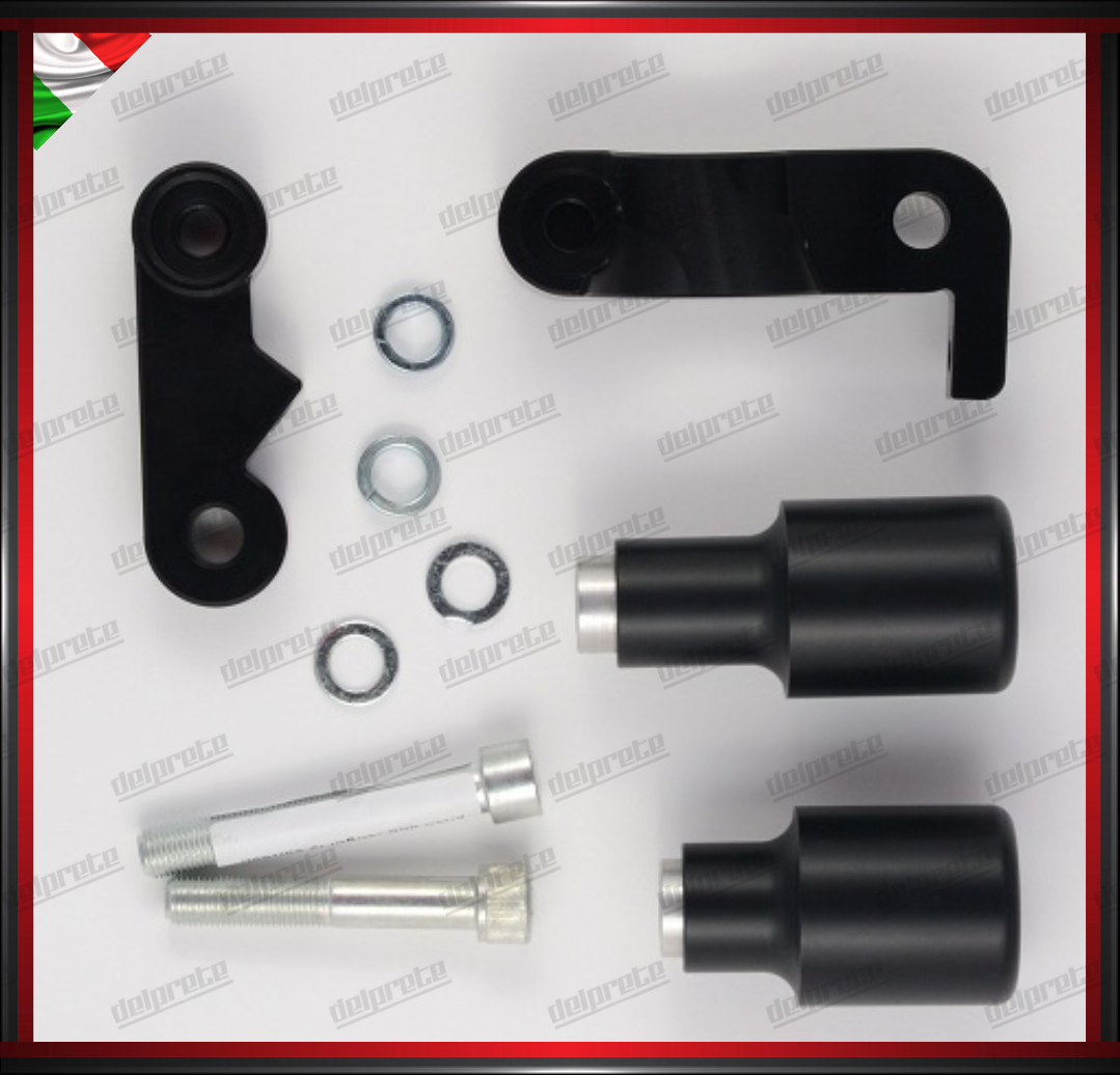 COPPIA TAMPONI PARATELAIO PER HONDA CBR 600 RR 2014 2015 PARACARENE POLIMERO