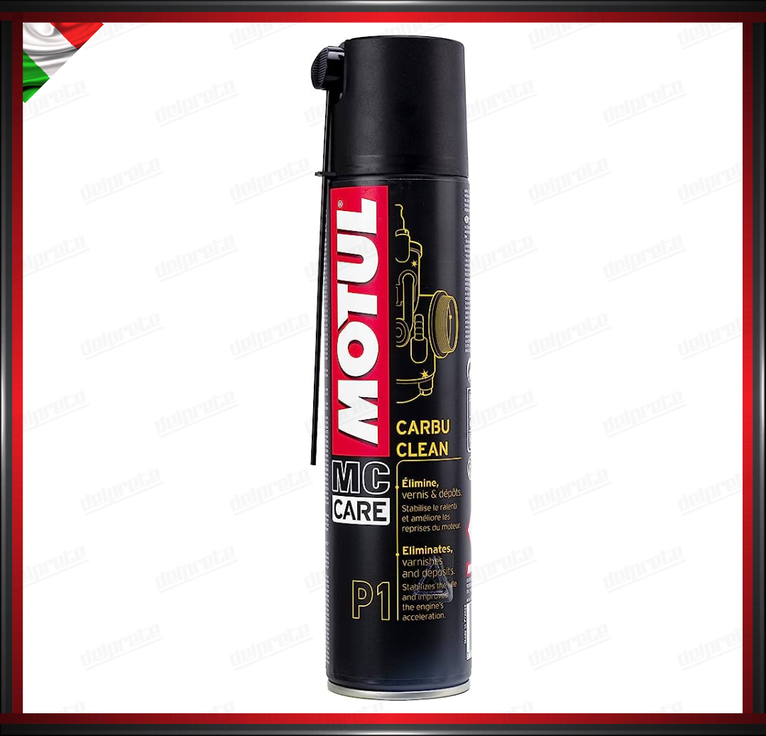 SPRAY PULITORE CARBURATORE MOTUL MC CARE P1 CARBU CLEAN DETERGENTE 0.400L AEROSOL