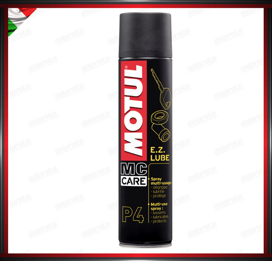 LUBRIFICANTE MULTIUSO MOTUL MC CARE P4 EZ LUBE MANUTENZIONE 0.400L AEROSOL