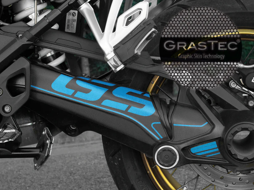 KIT ADESIVI GRASTEC GRAFICHE BMW R1250 GS ADVENTURE BLU - GRAFICA 40° ANNIVERSARIO