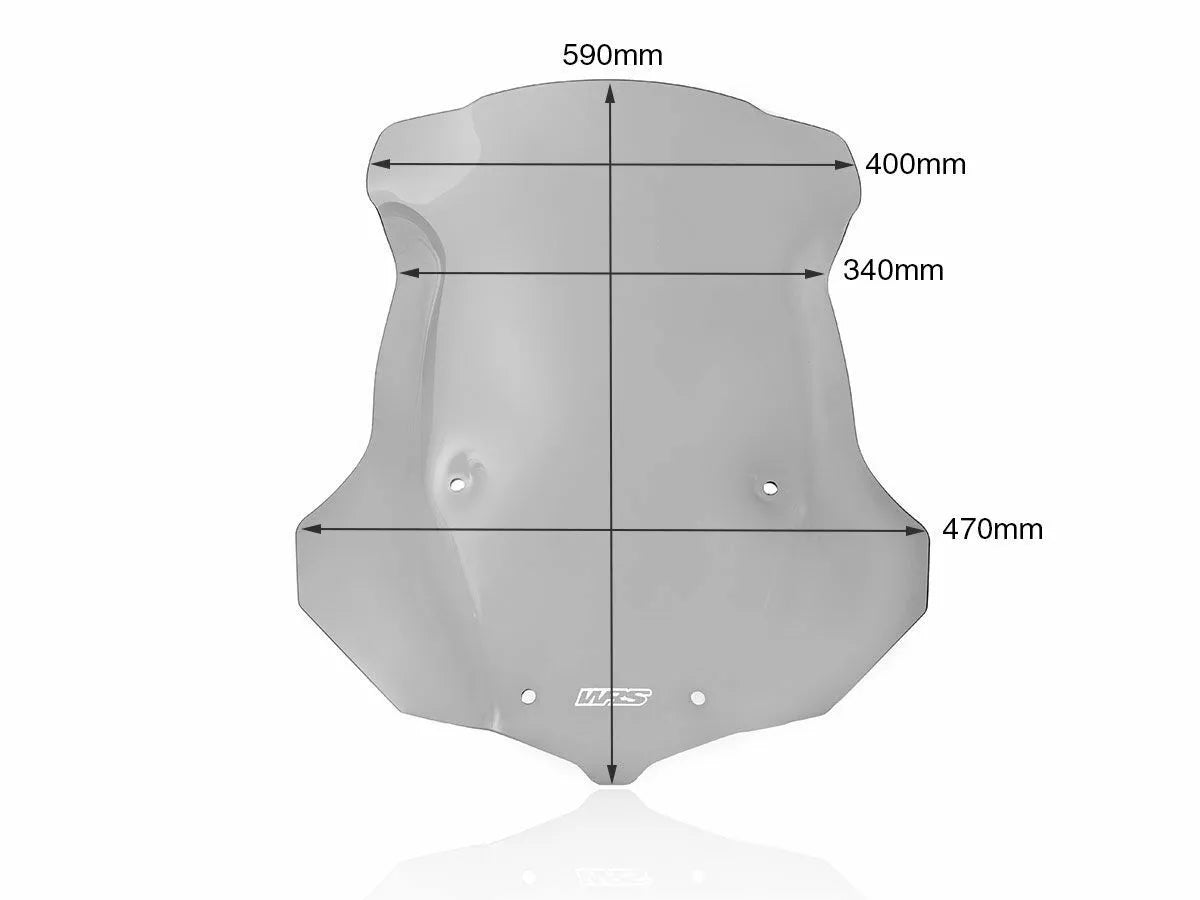 WRS - CUPOLINO WRS TOURING FUME TRIUMPH TIGER EXPLORER 1200 2016-2021