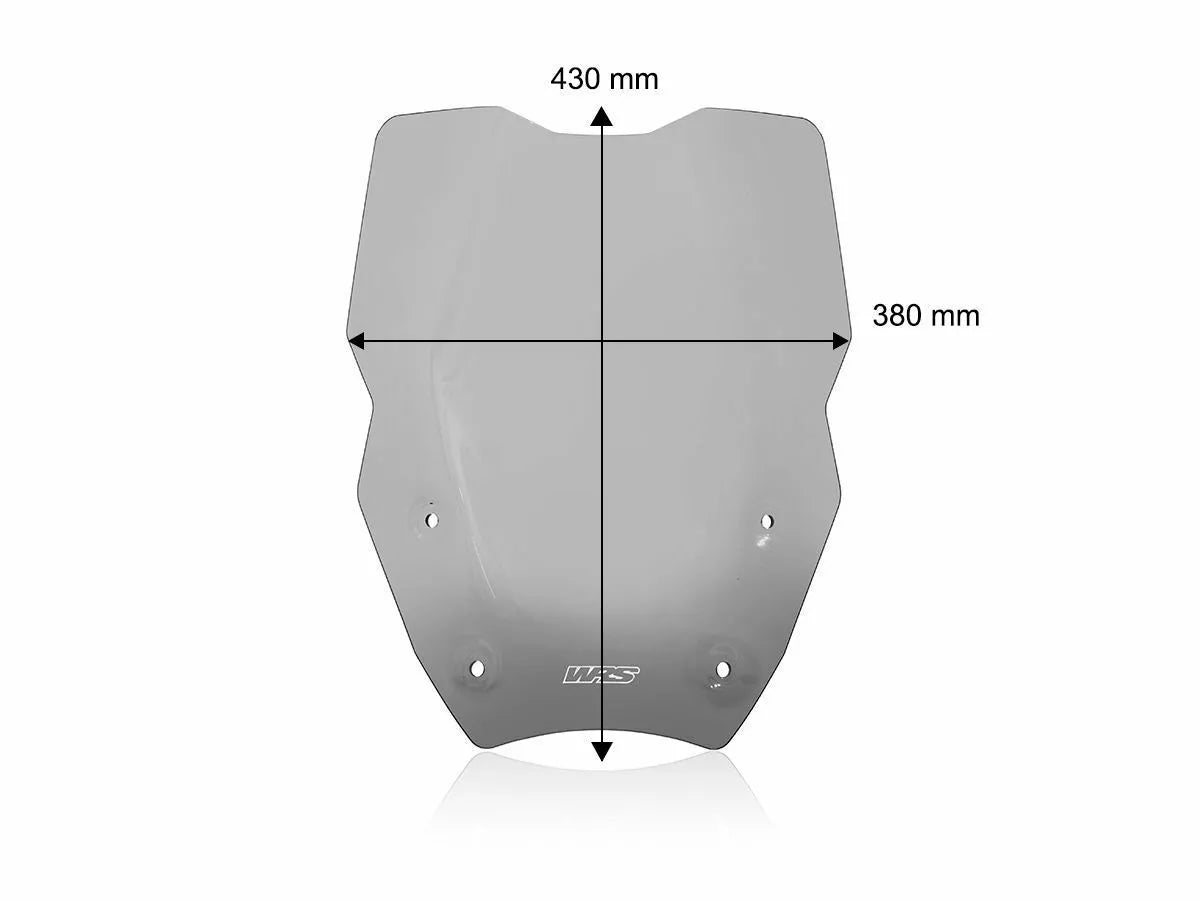 WRS - CUPOLINO CAPONORD CON RADAR FUME' WRS BMW R 1300 GS 2023-2024