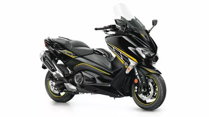 KIT ADESIVI GRAFICHE YAMAHA T-MAX 530 - GRAFICA GIALLO BIANCO NERO TMAX