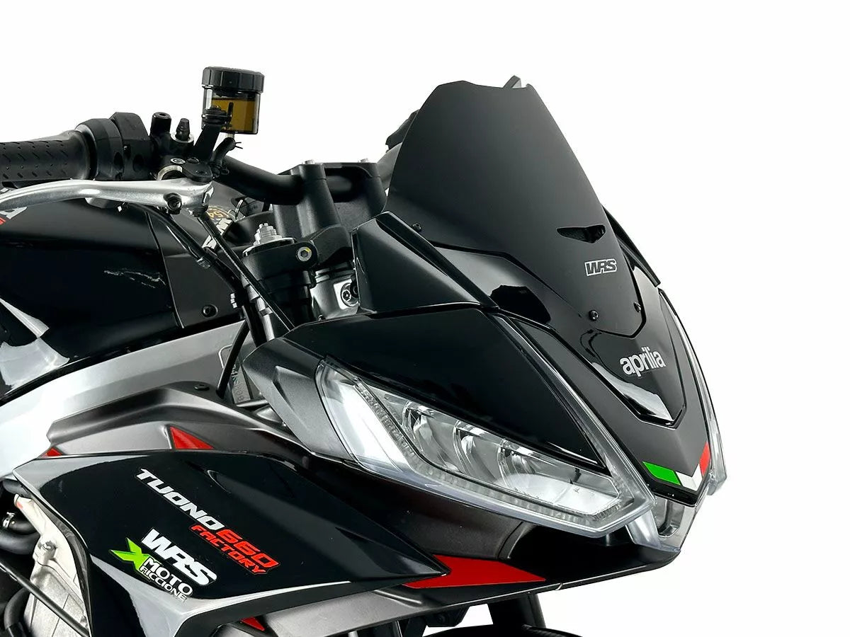 WRS - CUPOLINO SPORT NERO OPACO WRS APRILIA TUONO 660 V4 / FACTORY 2021-2024