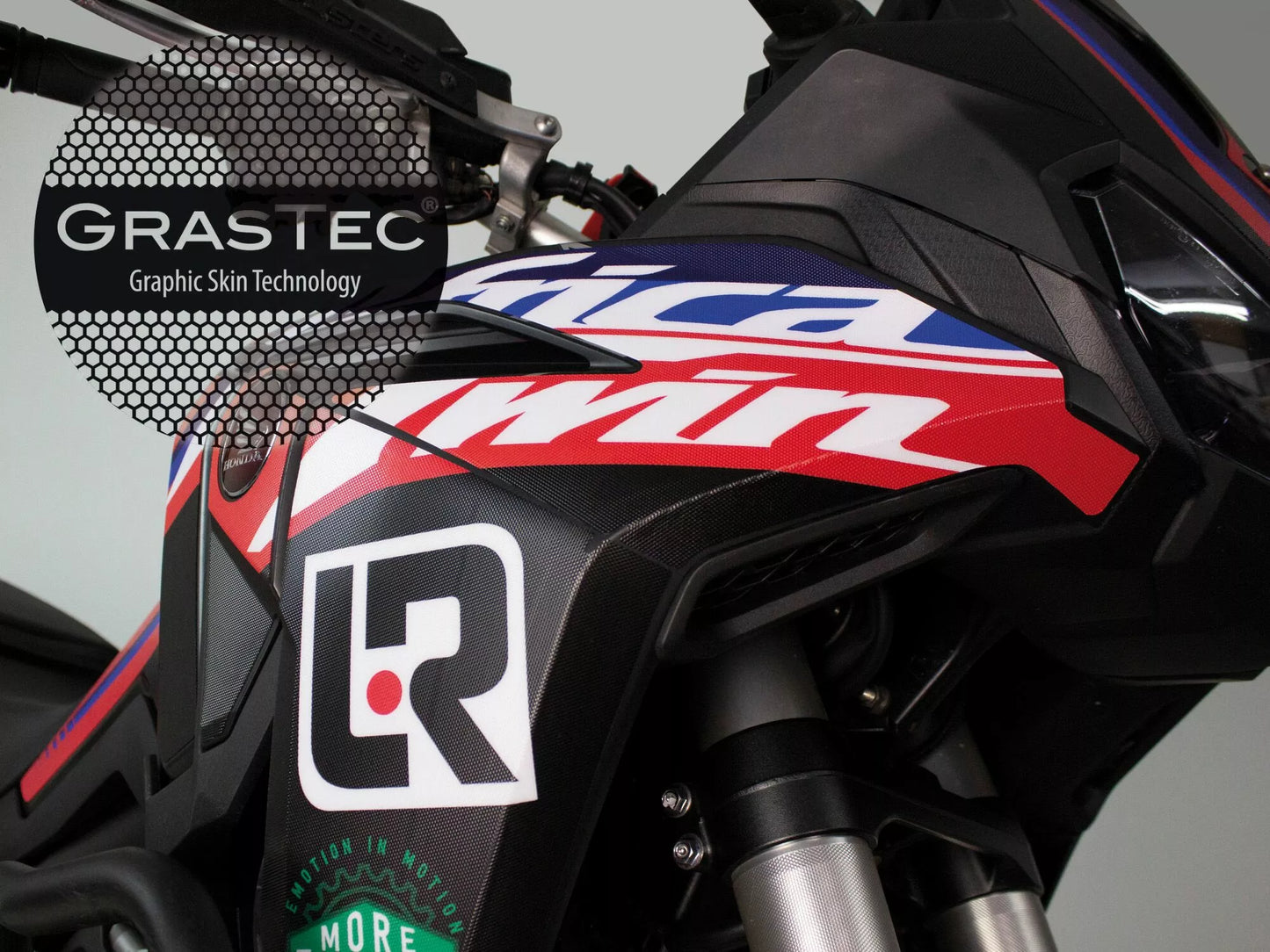 KIT ADESIVI GRAFICHE HONDA AFRICA TWIN CRF 1100 - GRAFICA KIRIAN MIRABET