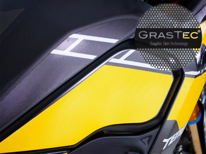 KIT ADESIVI GRAFICHE YAMAHA TENERE 700 GIALLO E NERO - GRAFICA 60° ANNIVERSARIO