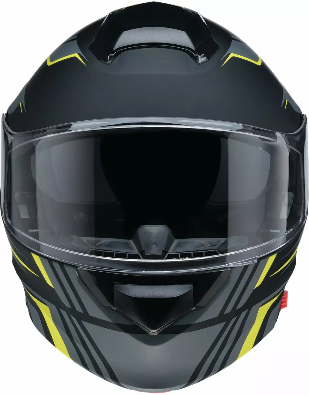 CASCO MODULARE - Z1R SOLARIS 2.0 SLATER - OMOLOGATO ECE 2206 GRIGIO E GIALLO