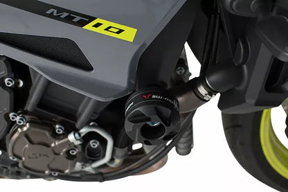 SW-MOTECH - KIT TAMPONI DI PROTEZIONE PER TELAIO NERO YAMAHA MT 10 / SP (16-21)