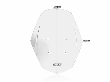 WRS - CUPOLINO TOURING TRASPARENTE WRS APRILIA SR GT 125 / 200 2022-2024