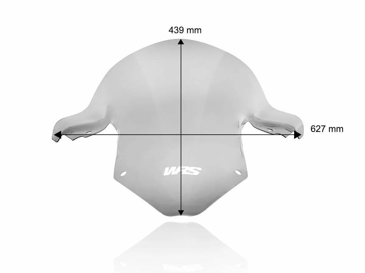 WRS - CUPOLINO RACE ALTO WRS FUME' +80MM BMW S / M 1000 RR 2019-2024