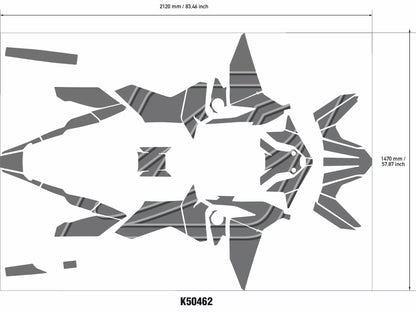 KIT ADESIVI GRAFICHE HONDA AFRICA TWIN CRF 1100 - GRAFICA KIRIAN MIRABET