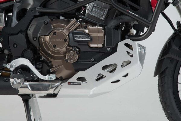 SW-MOTECH - PARACOPPA PROTEZIONE MOTORE ARGENTO HONDA CRF 1100L / Adv Sports (19-) con SBL
