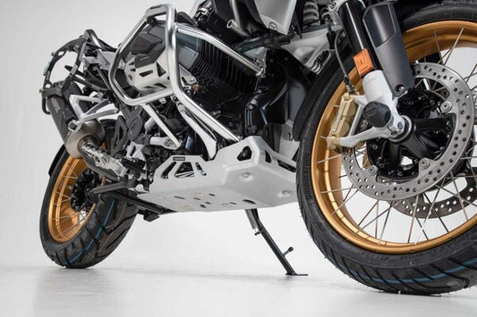 SW-MOTECH - PARACOPPA DI PROTEZIONE MOTORE ARGENTO BMW R 1250 GS / Adv / Rallye (18-)
