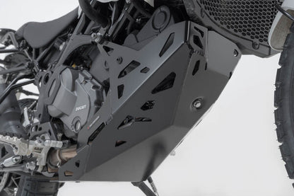 SW-MOTECH - PARAMOTORE PROTEZIONE MOTORE NERO DUCATI DESERT X (22-) / RALLY (23-)