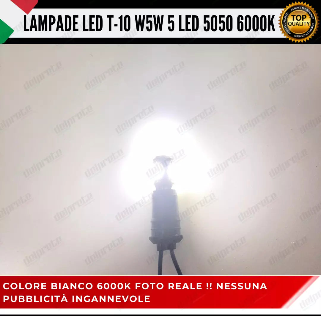 KIT FARI FULL LED ALFA ROMEO 147 MK2 12000 LUMEN ANABBAGLIANTI E LUCI POSIZIONE