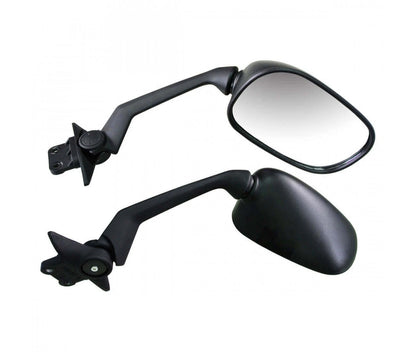 COPPIA SPECCHIETTI RETROVISORI PER YAMAHA T-MAX 530 XP 530 T-MAX NERO (12-15)