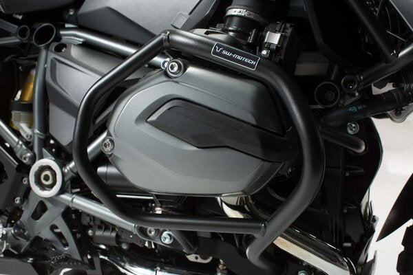 SW-MOTECH - PARAMOTORE PROTEZIONE MOTORE NERO BMW R 1200 GS LC (12-18) / Rallye (16-18)