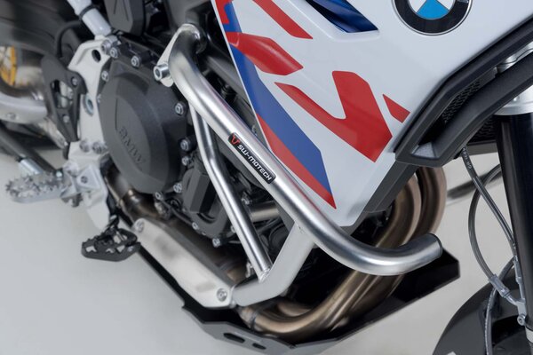 SW-MOTECH - BARRA DI PROTEZIONE MOTORE ACCIAIO INOX BMW F 850 GS (17-), F 800/900 GS (23-)