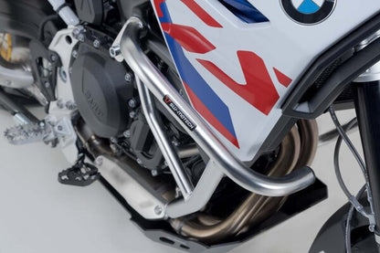 SW-MOTECH - BARRA DI PROTEZIONE MOTORE ACCIAIO INOX BMW F 850 GS (17-), F 800/900 GS (23-)