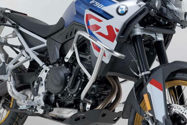 SW-MOTECH - BARRA DI PROTEZIONE MOTORE ACCIAIO INOX BMW F 850 GS (17-), F 800/900 GS (23-)